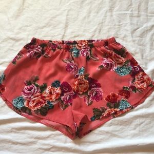 Flowy Floral Shorts